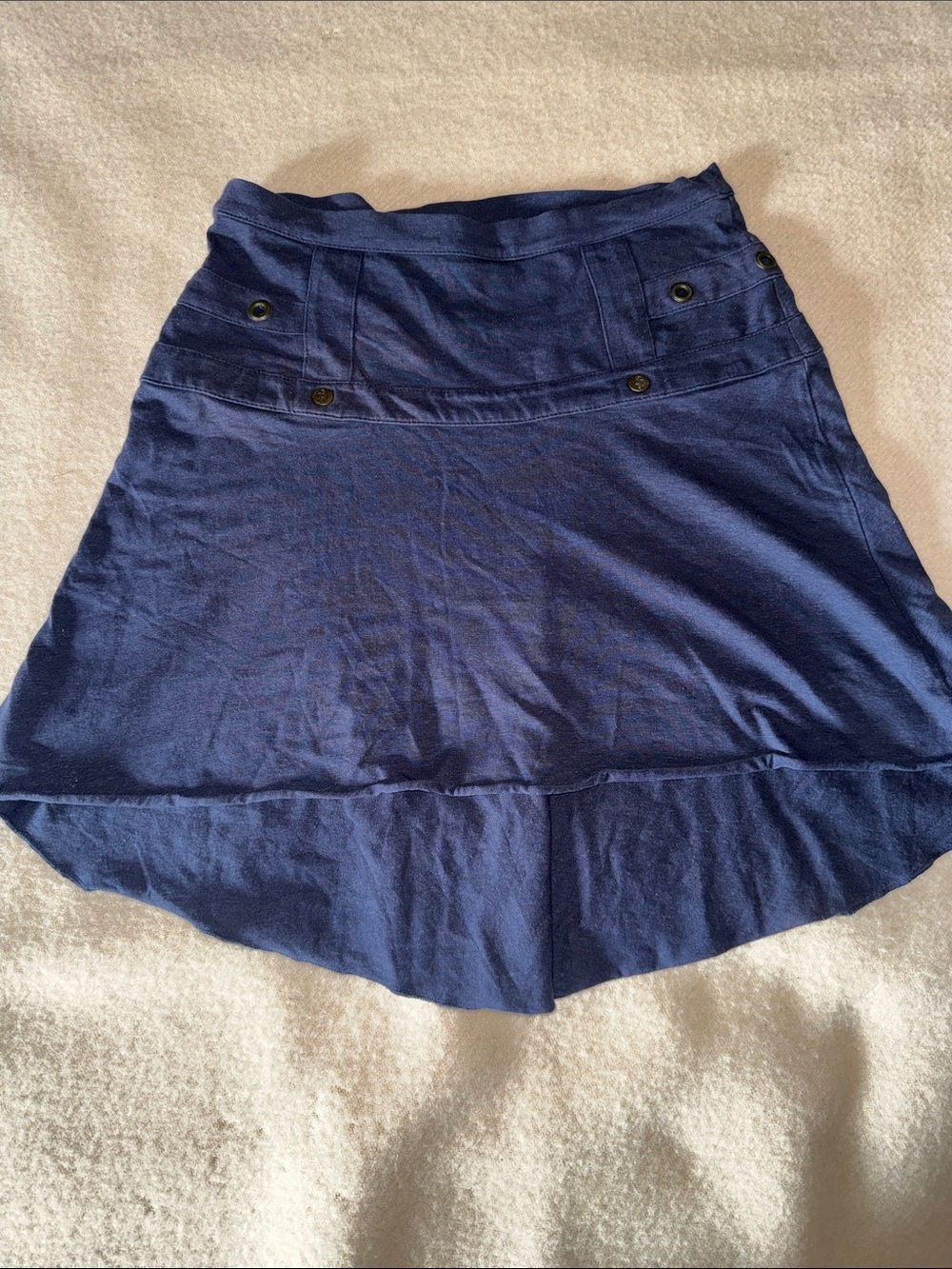 Nomads Hemp Wear Navy Skirt